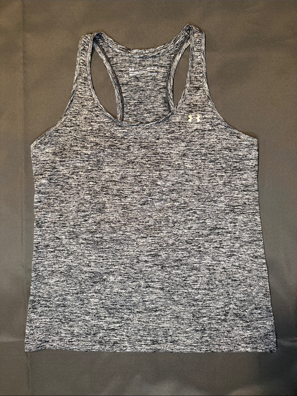 Under Armour Women’s Gray Heather Racerback Tank - Performance